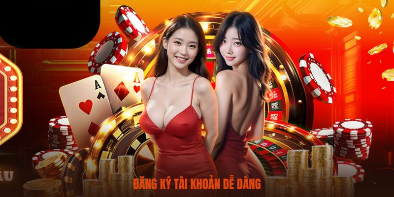 Trải nghiệm kho game phong phú với các thao tác tạo nick dễ dàng